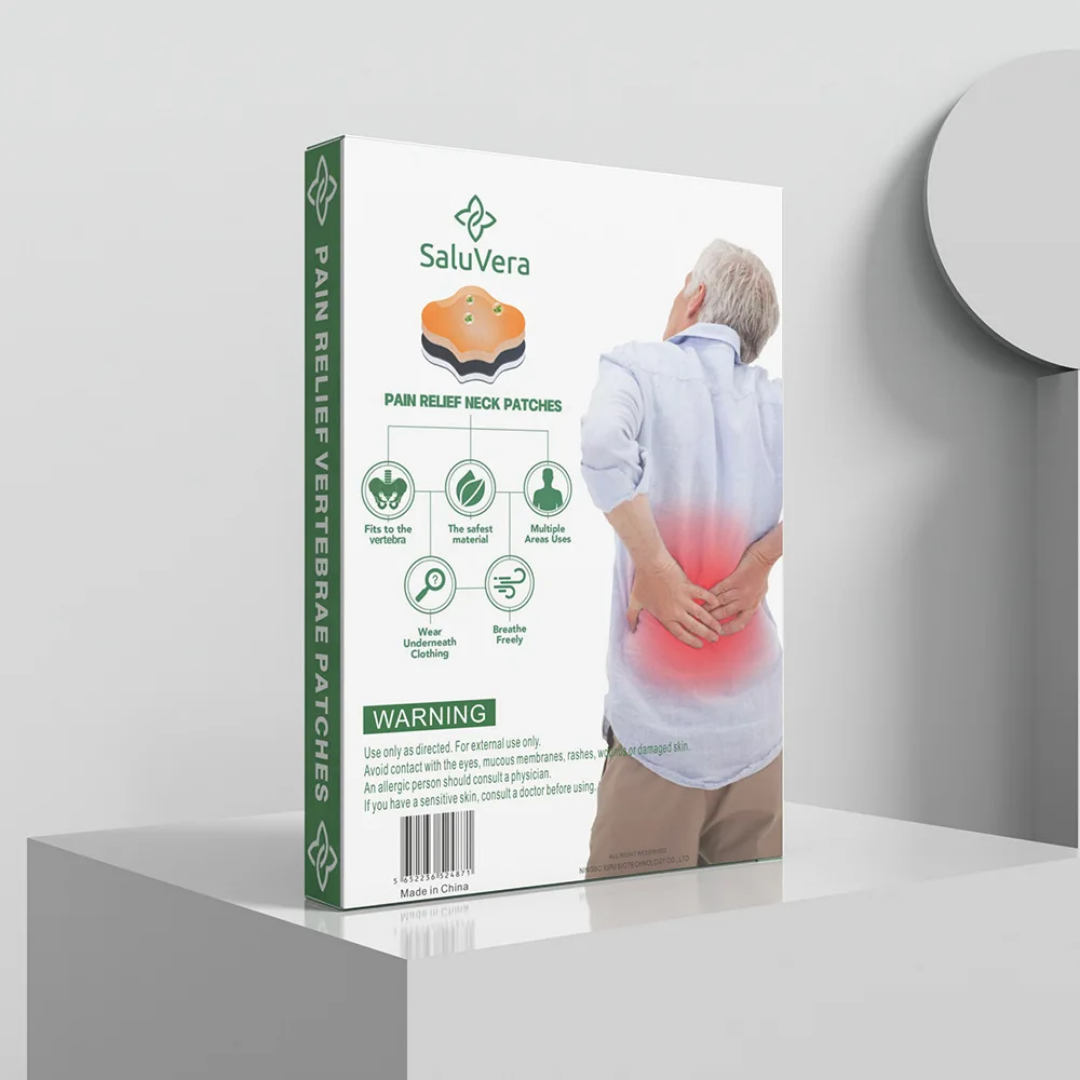 Boite de 40 Patch anti douleur SaluVera™ + Boîte de 10 Offert 🎁